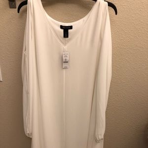 White House Black Market White Short Dress